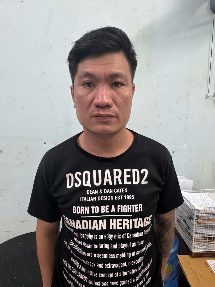 Đối tượng Nguyễn Văn Ý tại cơ quan Công an. Ảnh: Công an tỉnh Gia Lai