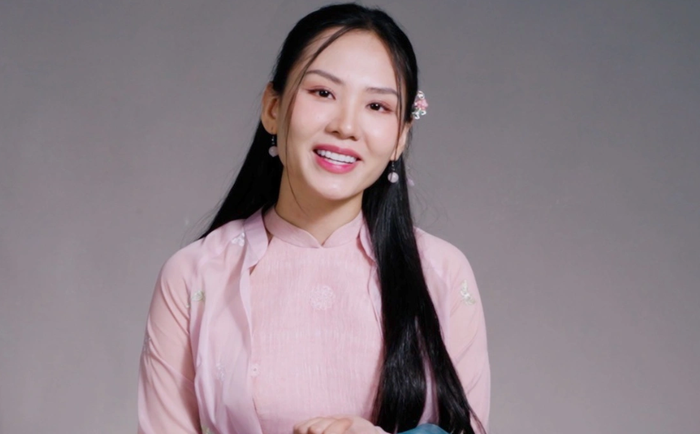 Mai Phương trong quá trình làm việc cùng ê-kíp phim