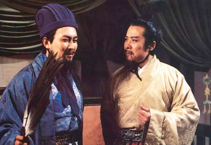Gia Cát Lượng và Lưu Bị trong 'Tam Quốc diễn nghĩa'. Ảnh: Sohu