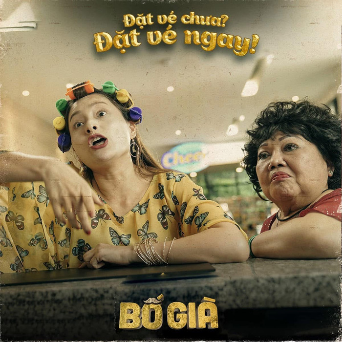 Lan Phương vai thím Ánh trong Bố Già của đạo diễn Trấn Thành. - Ảnh:FBNV