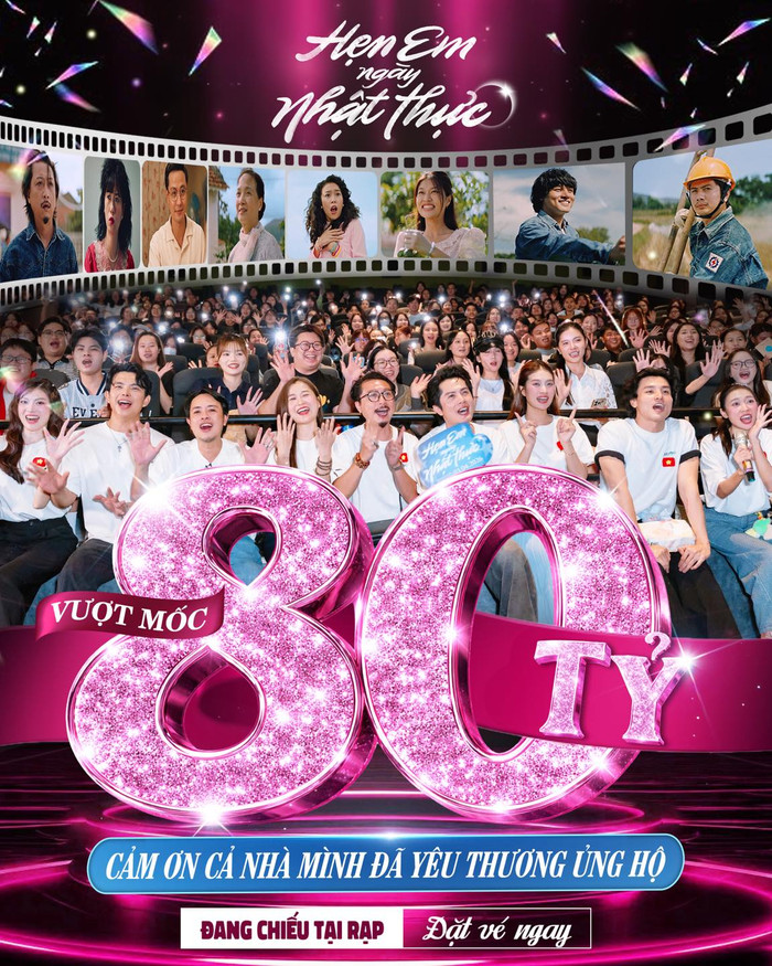Hẹn Em Ngày Nhật Thực vượt mốc 80 tỷ đồng.&nbsp;