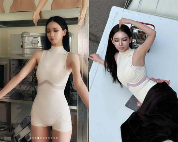 Hình ảnh Karina đăng tải mới đây.
