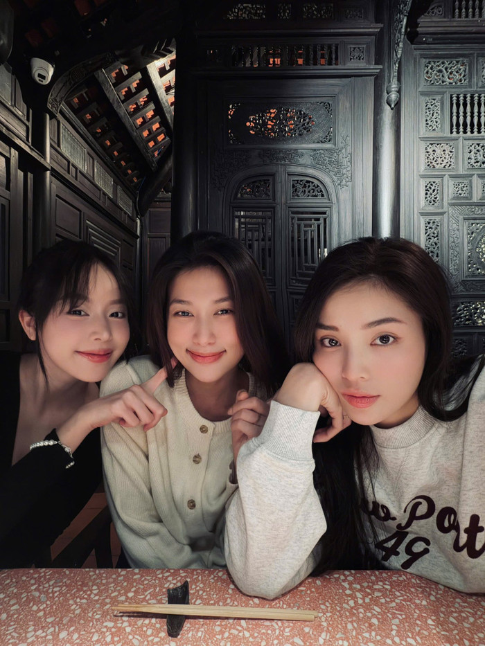 Thanh Thủy từng nhiều lần gặp gỡ Kỳ Duyên, Thiên Ân. Ảnh: FBNV
