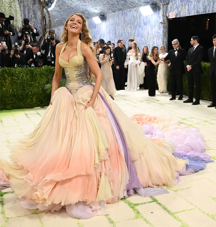 Blake Lively xuất hiện trên thảm đỏ Met Gala mới đây.