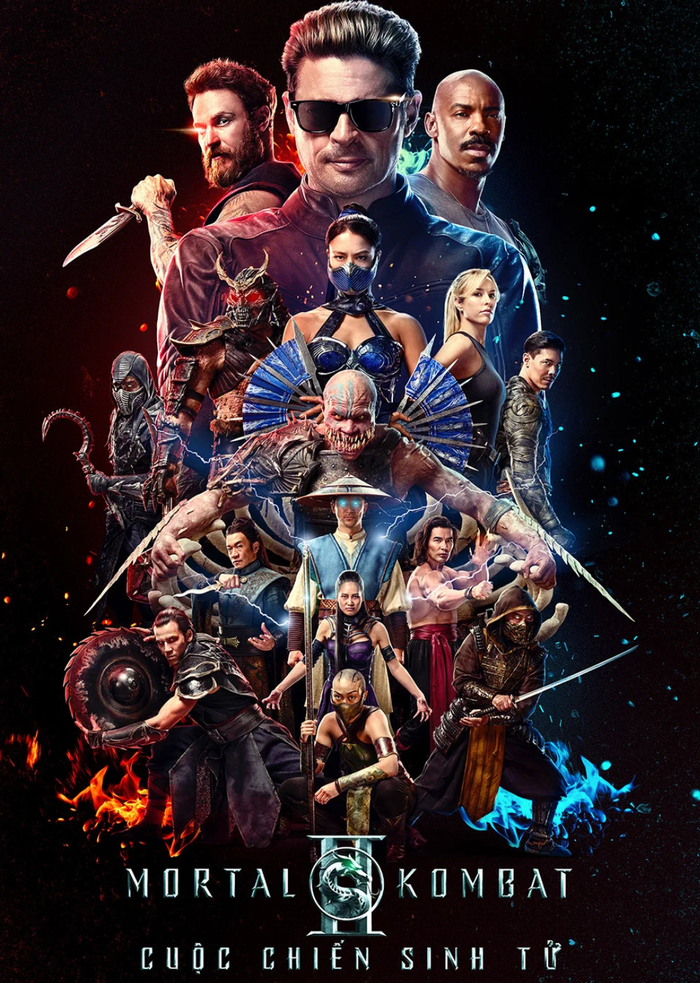 Poster Mortal Kombat 2: Cuộc Chiến Sinh Tử 2. Ảnh: NSX
