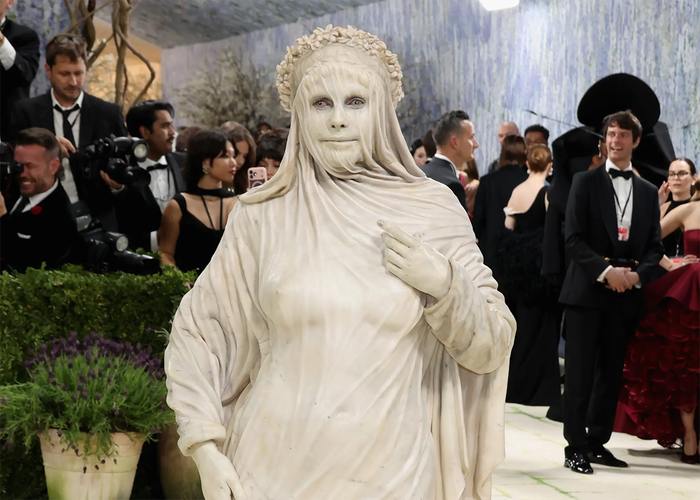 Heidi Klum tại thảm đỏ Met Gala mới đây.