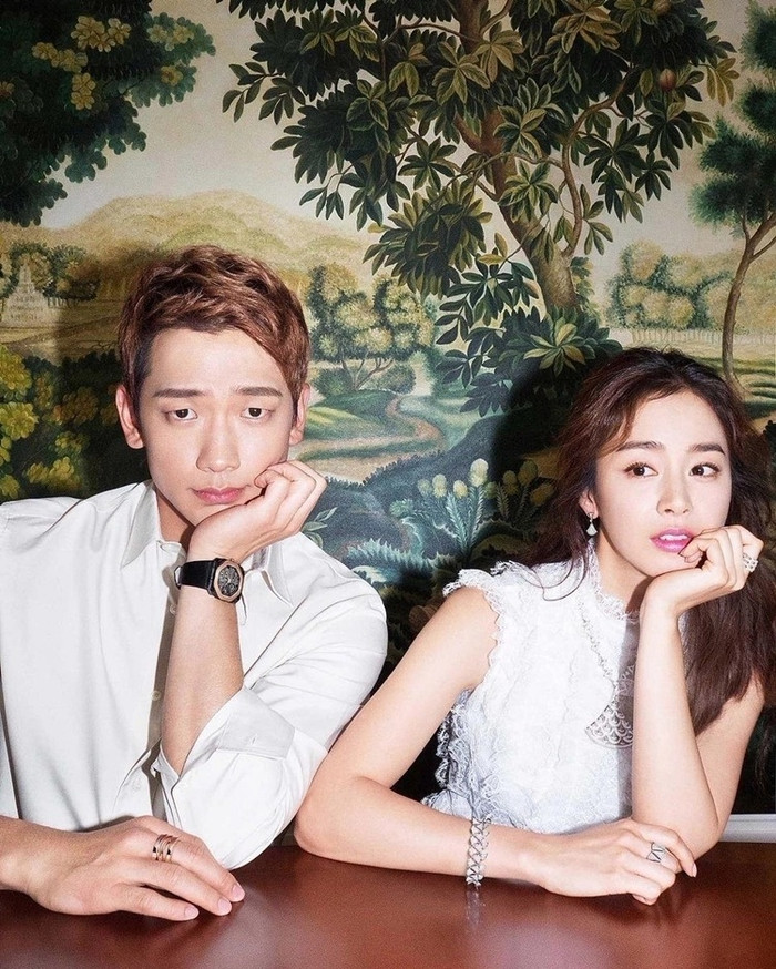 Bi Rain và Kim Tae Hee hiện có 2 con gái sau 9 năm kết hôn. (Ảnh từ All Kpop)