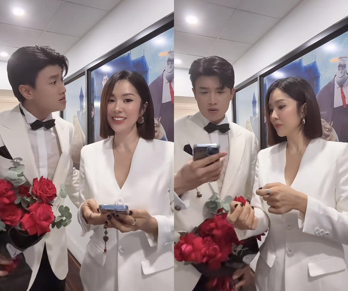 Lê Phương chia sẻ khoảnh khắc hội ngộ thân thiết với Quốc Trường.