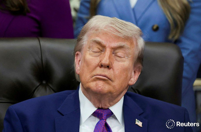 Nhà Trắng phủ nhận chuyện ông Donald Trump ngủ gật trong cuộc họp Ảnh 1