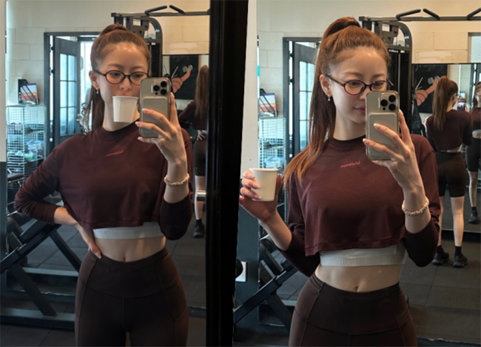 Người mẫu Lim Bo Ra đang nhận được nhiều sự chú ý khi khoe vóc dáng săn chắc.
