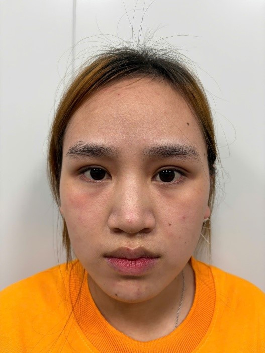&nbsp;Đối tượng Nguyễn Thị Diễm Thúy tại cơ quan Công an. Ảnh: Công an TP Hà Nội&nbsp;