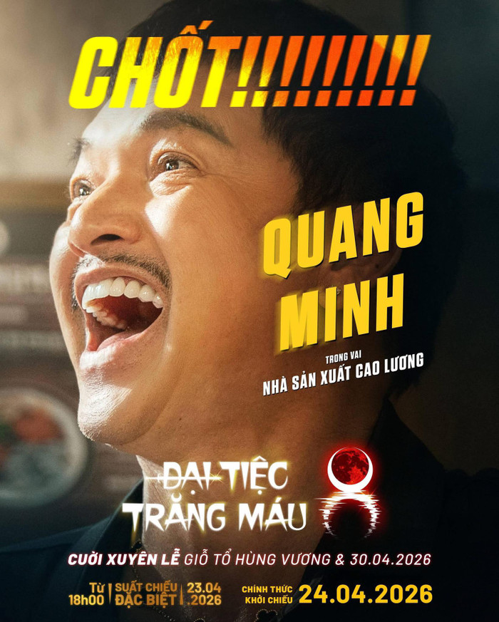 Đại Tiệc Trăng Máu 8 và Trùm Sò đều có sự góp mặt của Quang Minh nhưng chưa đạt doanh thu như kỳ vọng.