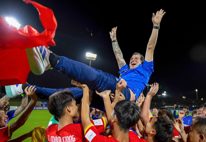 HLB Brazil đưa U17 Việt Nam đến World Cup. Ảnh: VFF