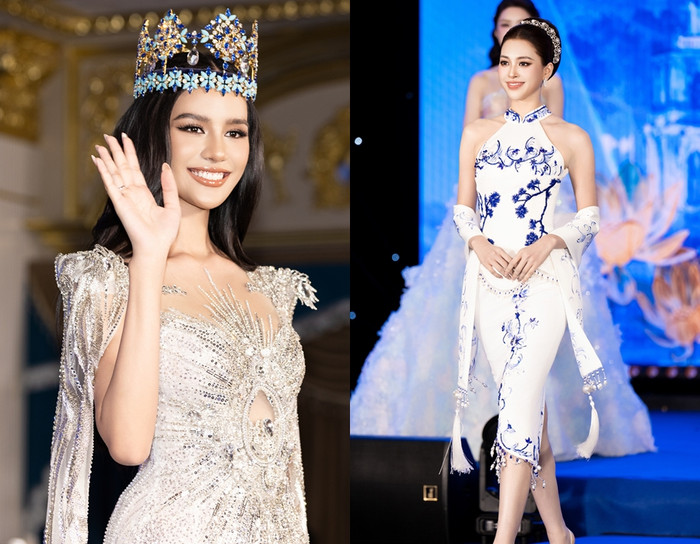 Nhiều netizen thích thú trước màn đọ sắc của hai nàng hậu.