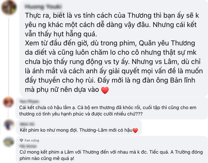 Khán giả phản ứng với kết thúc của Mạnh Trường và Quỳnh Kool trong phim Bước Chân Vào Đời (Ảnh: Chụp màn hình).