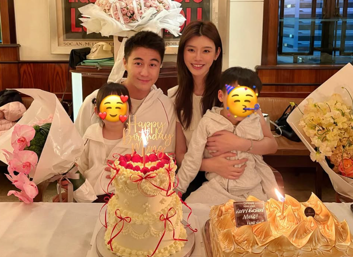 Hề Mộng Dao và Hà Du Quân đang có cuộc sống hôn nhân ngọt ngào, êm ấm. Ảnh: IGNV