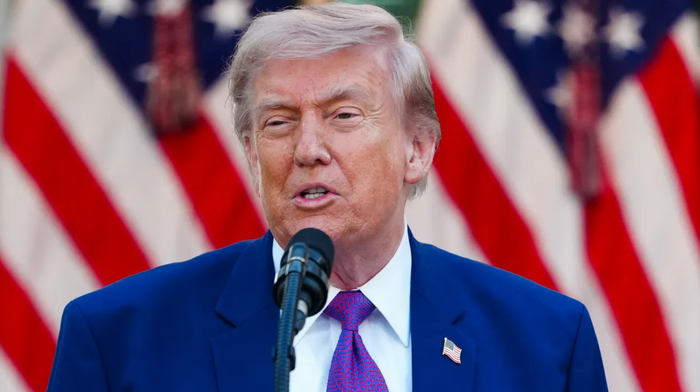 Tổng thống Mỹ Donald Trump. Ảnh: Bloomberg