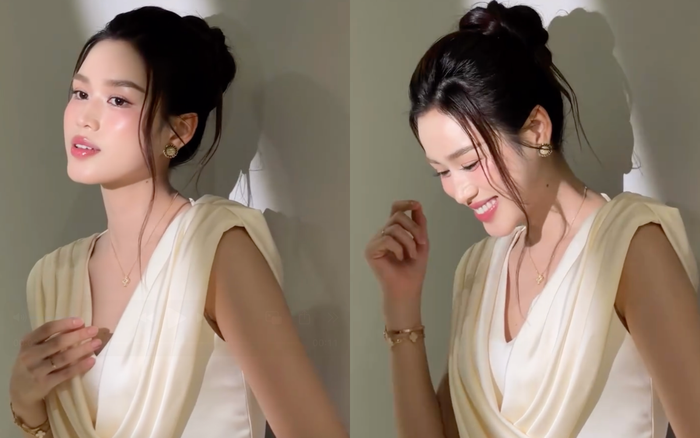 Đỗ Thị Hà đẹp dịu dàng trong lần xuất hiện mới nhất. Ảnh: IGNV