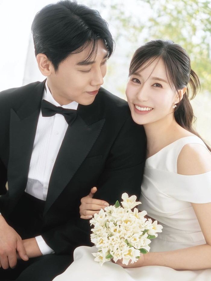 Byul Sarang và chồng.