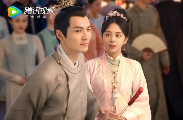 Chung Hán Lương và Đàm Tùng Vận trong Cẩm Tâm Tựa Ngọc. Ảnh: Tencent&nbsp;