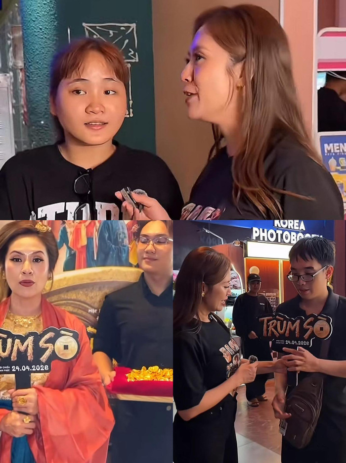 Thanh Thuý liên tục xuất hiện tại nhiều cụm rạp kêu gọi khán giả xem phim Trùm Sò.&nbsp;