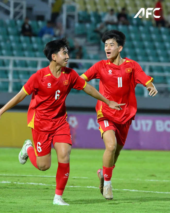 Việc rơi vào bảng đấu có U17 Hàn Quốc khiến nhiều người lo ngại, nhưng thực tế U17 Việt Nam vẫn đang có cơ hội rất rõ ràng để giành vé dự World Cup U17. Ảnh: AFC