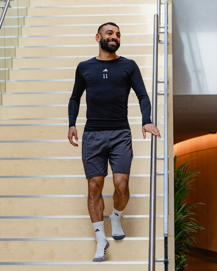 Mohamed Salah cho biết anh hoàn toàn thanh thản với quyết định rời Liverpool, đồng thời khẳng định bản thân vẫn còn rất nhiều điều để cống hiến. Ảnh: Liverpool FC
