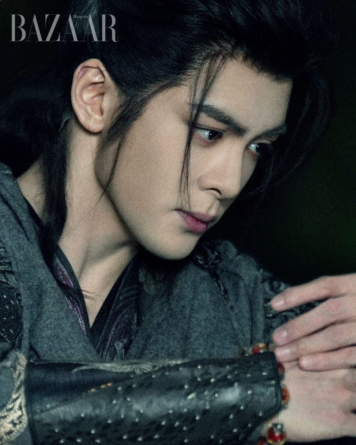 Tăng Thuấn Hy – Nguyệt Lân Ỷ Kỷ (Võ Thập Quang). Ảnh: Harper's Bazaar
