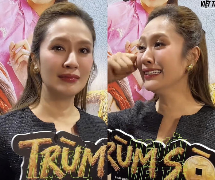 Thanh Thúy nỗ lực “cứu phim” khỏi nguy cơ thua lỗ. (Ảnh chụp màn hình từ TikTok Người Việt Trẻ)