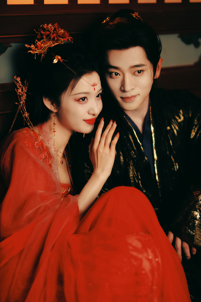 Vương Sở Nhiên gây thương nhớ với tạo hình yêu phi trong Thành Hà Thể Thống, bộ phim xuyên sách hài hước đang được khán giả yêu thích. Ảnh: Sohu