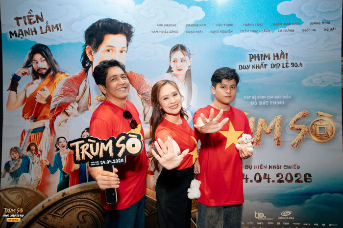 Đức Thịnh và Thanh Thúy vẫn đang nỗ lực duy trì sức nóng cho bộ phim bằng các hoạt động quảng bá trực tiếp. Ảnh: FBNV
