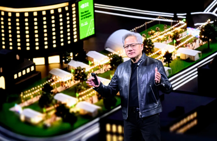 Nvidia đã công bố thêm một quý doanh thu kỷ lục sau khi thị trường đóng cửa hôm thứ Tư, với kết quả tài chính cho quý kết thúc vào ngày 26/4. Ảnh: Getty Images