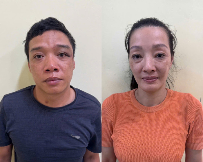 Đối tượng Trần Quốc Dũng và Đào Thanh Hương&nbsp;