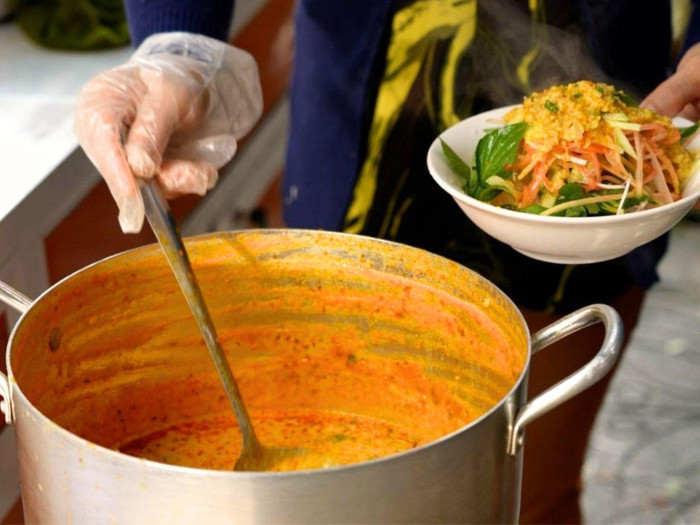 Về quê Thuỷ Tiên ăn món bún đặc trưng, nhiều du khách nói 'thử rồi khó quên' Ảnh 3