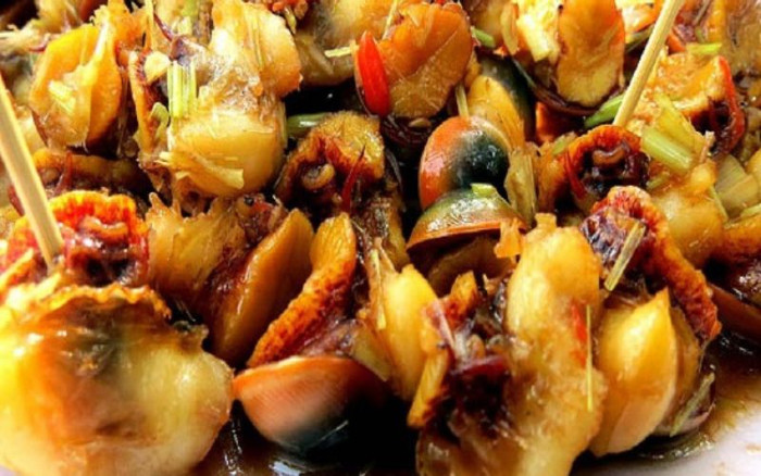 Loại ốc nhìn xù xì như đá được dân sành ăn chi tiền không tiếc tay Ảnh 3