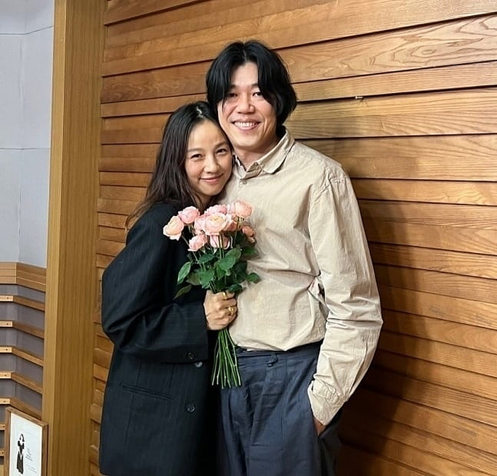 Lee Hyori và chồng nhạc sĩ - Lee Sang Soon.