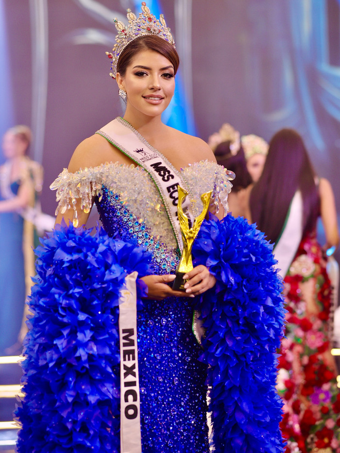 Người đẹp đến từ Mexico có kinh nghiệm tham gia nhiều cuộc thi nhan sắc. (Ảnh Miss Eco International)