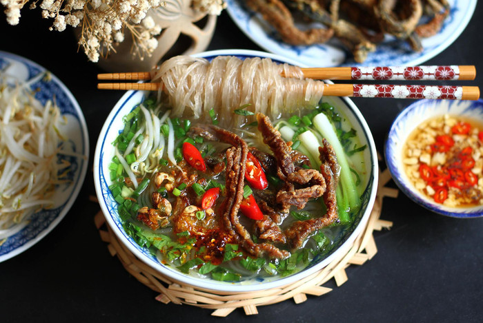 Miến lươn Nghệ An.