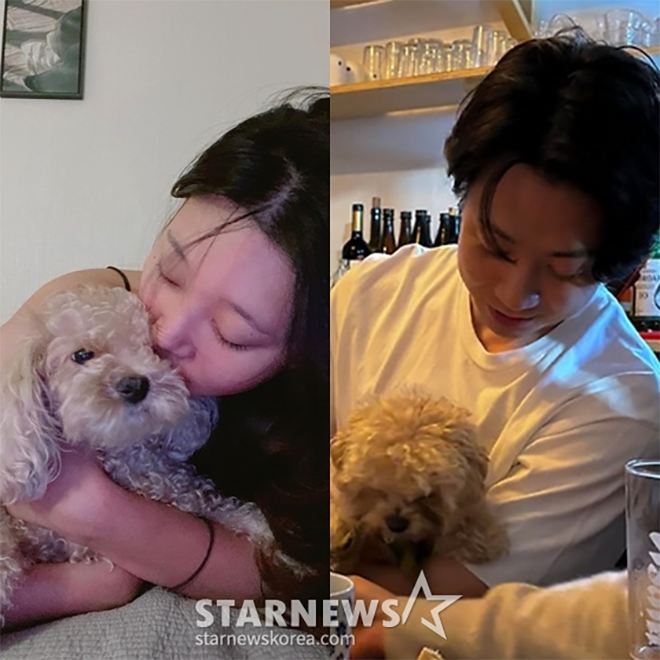 Hình ảnh khiến nữ người mẫu Yeo Yeon Hee vướng tin đồn hẹn hò với đầu bếp Son Jong Won.