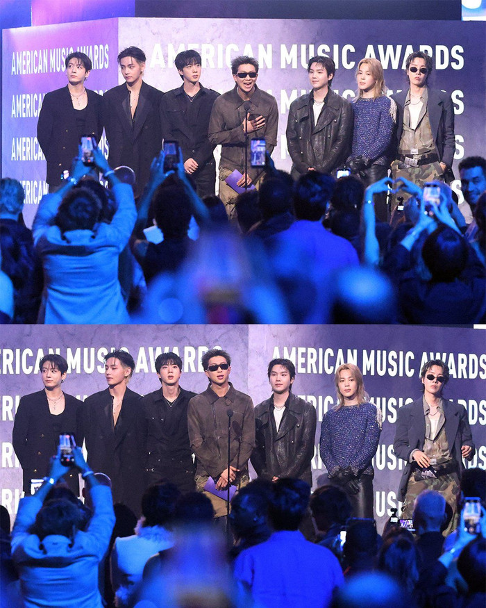 BTS trở lại American Music Awards sau 4 năm, giành chiến thắng khiến cả sân khấu vỡ òa Ảnh 2