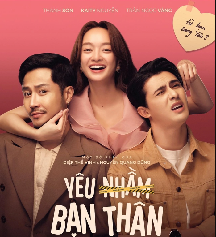 Thanh Sơn trở lại màn ảnh rộng với dự án Yêu Nhầm Bạn Thân sau nhiều năm vắng bóng. Ảnh: NSX