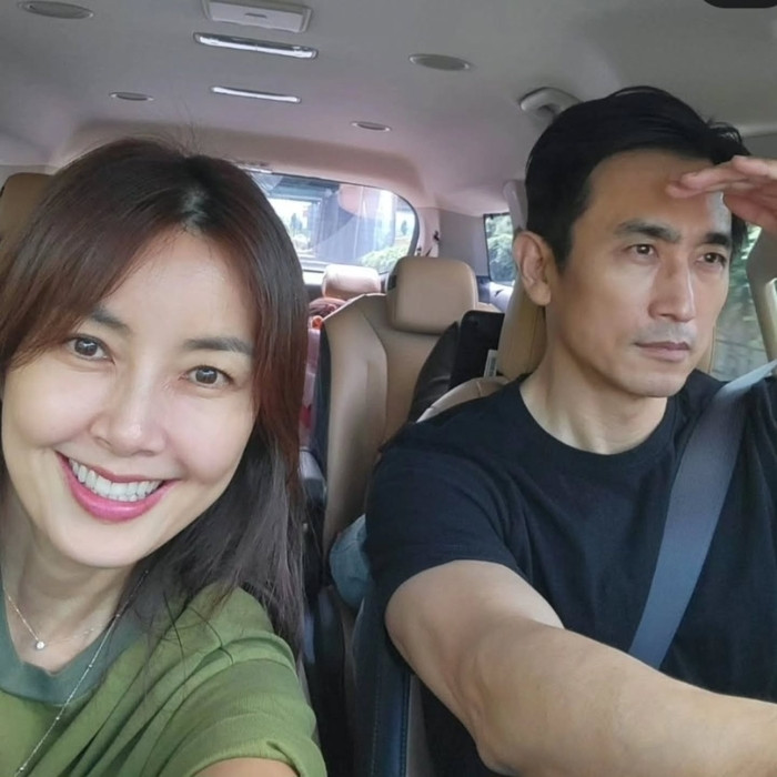 Shin Ae Ra và Cha In Pyo hiện có hôn nhân hạnh phúc.