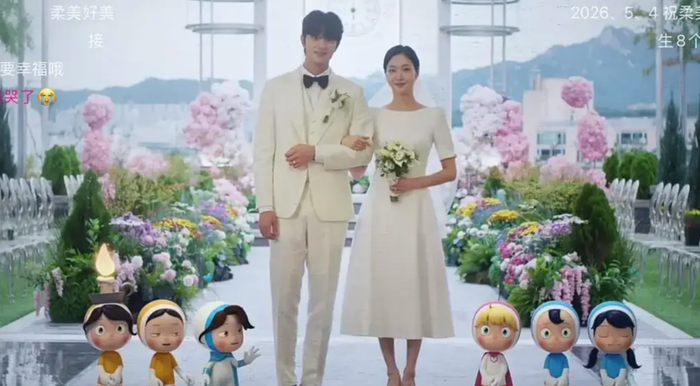 Kim Go Eun và Kim Jae Won có kết thúc hạnh phúc ở phim “Yumi’s Cells 3”. Ảnh: NSX