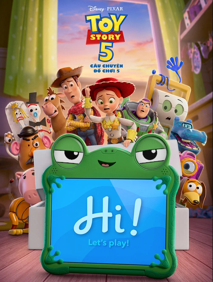 Woody, Buzz Lightyear và các món đồ chơi quen thuộc trở lại trong cuộc phiêu lưu mới của Toy Story 5. Ảnh: NSX