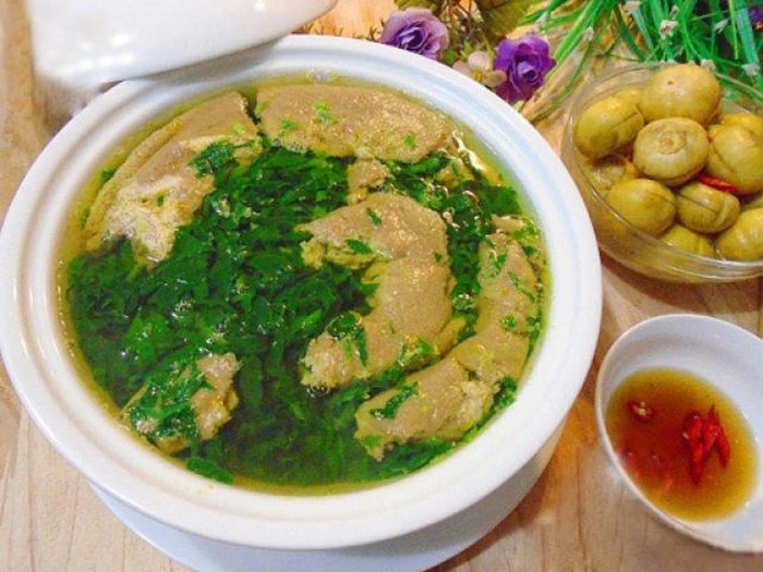 Bát canh cua đồng làm hao cơm ngày hè.
