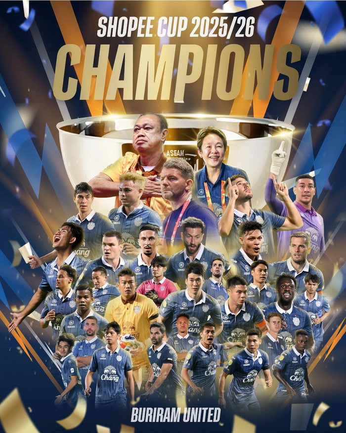 Buriram United. Ảnh: Buriram United