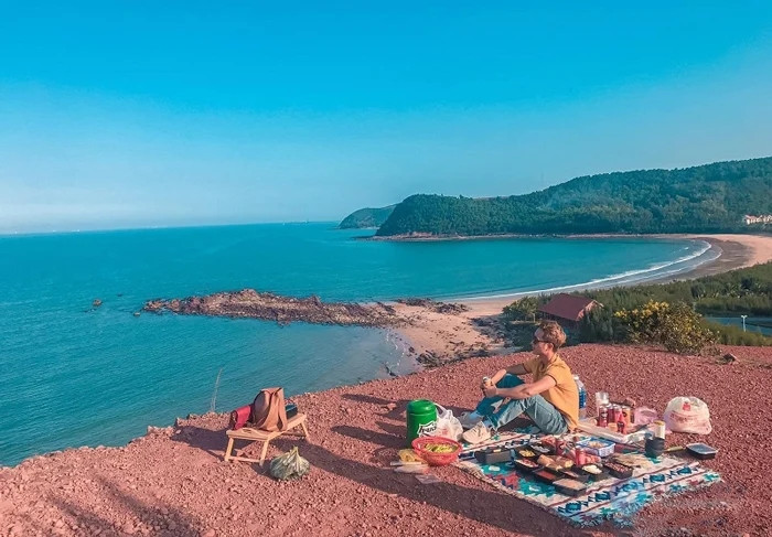 Cảnh đẹp ở Bãi Lữ - Nghệ An.