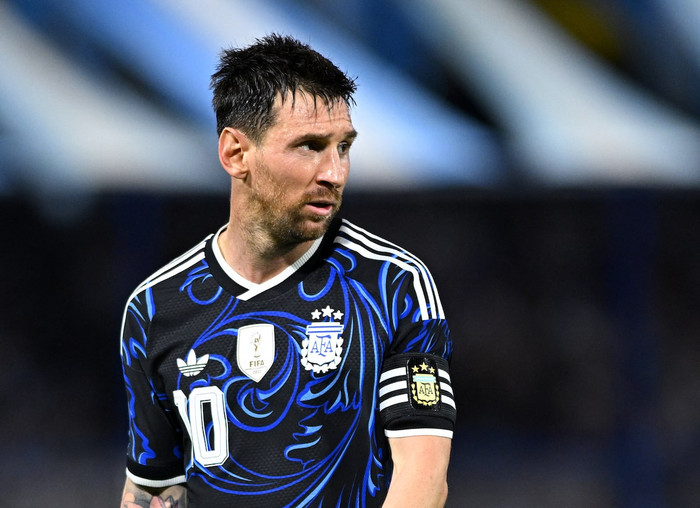 Bóng đá giao hữu quốc tế - Argentina gặp Zambia - sân La Bombonera, Buenos Aires, Argentina - ngày 31/3/2026. Lionel Messi của tuyển Argentina phản ứng trong trận đấu. Ảnh: Reuters.&nbsp;