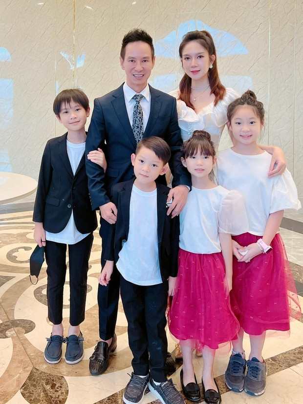 Lý Hải - Minh Hà chú trọng dạy các con kỹ năng sống, giàu lòng yêu thương, biết san sẻ.