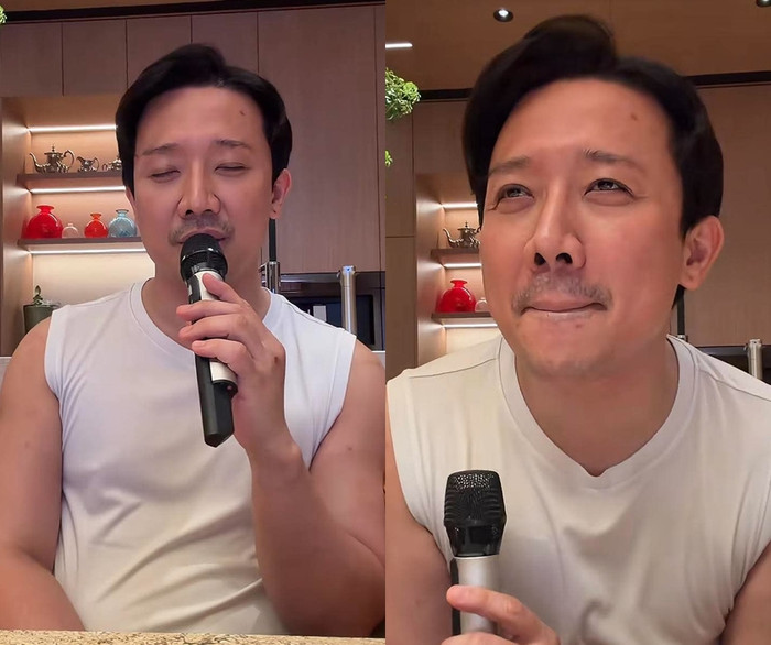 Trấn Thành khiến mạng xã hội 'dậy sóng' với clip hát lại bài cũ của Hồ Ngọc Hà.